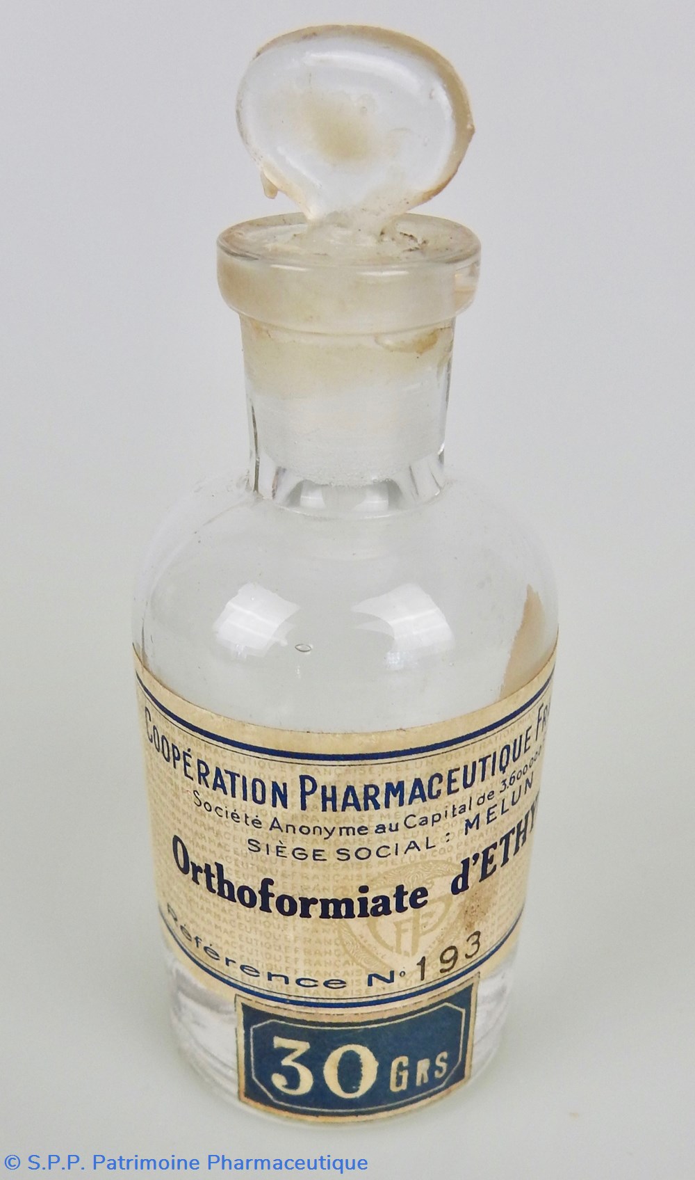 Orthoformiate d'ETHYLE science pharmacie orthoformiate ethyle