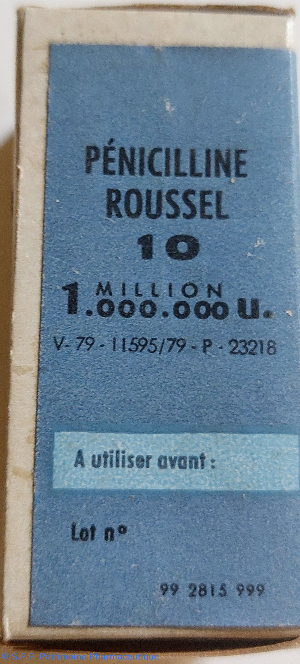 PÉNICILLINE " G" ROUSSEL 10 ( 1 million U.) 4 science pharmacie penicilline g roussel 10 1 million u