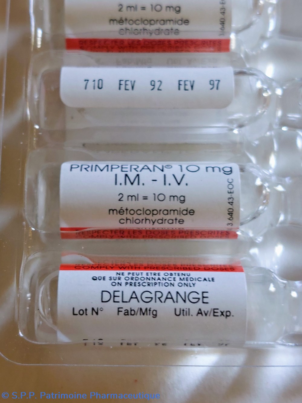 PRIMPERAN 10 mg ( ampoules injectables) 6 science primperan 10 mg ampoules injectables
