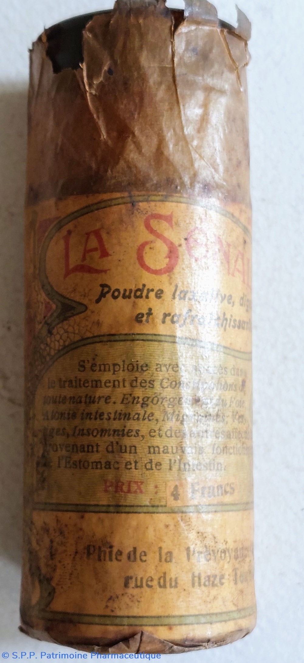 LA SÉNALINE Poudre laxative digestive science pharmacie la senaline poudre laxative digestive