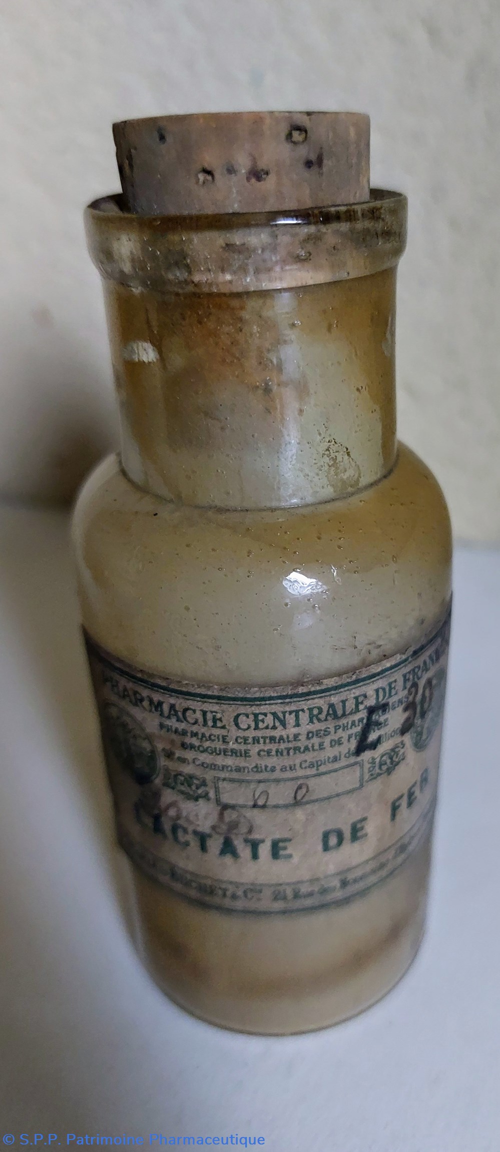 Lactate de Fer - Flacon en verre blanc 2 science pharmacie lactate de fer flacon en verre blanc