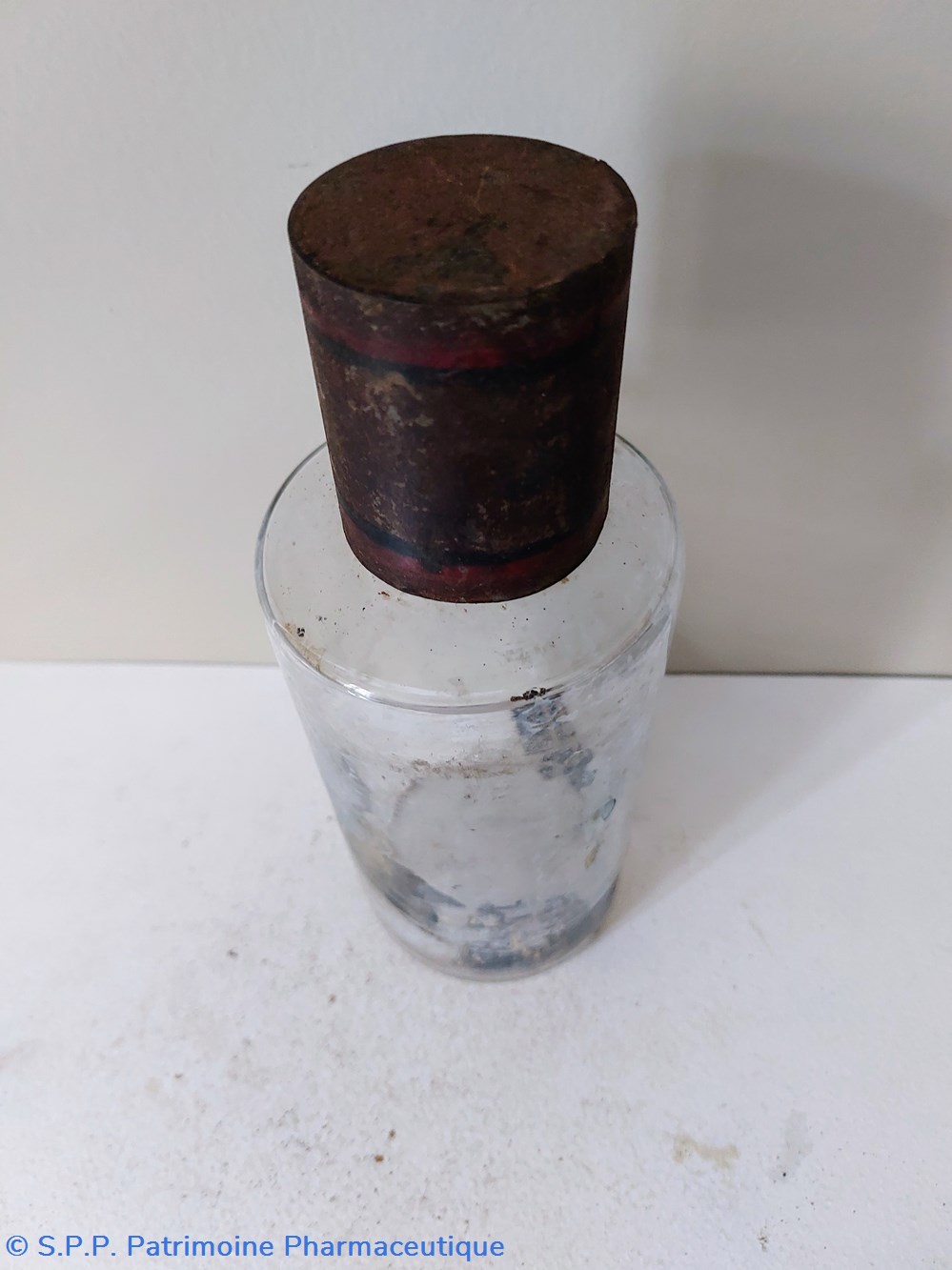 science 20 flacon de pharmacie en verre blanc