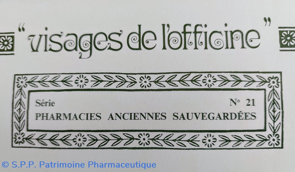 science la pharmacie portugaise lab roussel n21