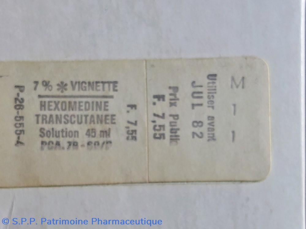 science pharmacie hexomedine transcutanee flacon 45 ml