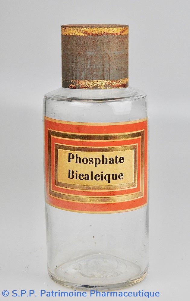 Flacon en verre petit modèle Pharmacie RAVASSE science flacon en verre petit modele pharmacie ravasse
