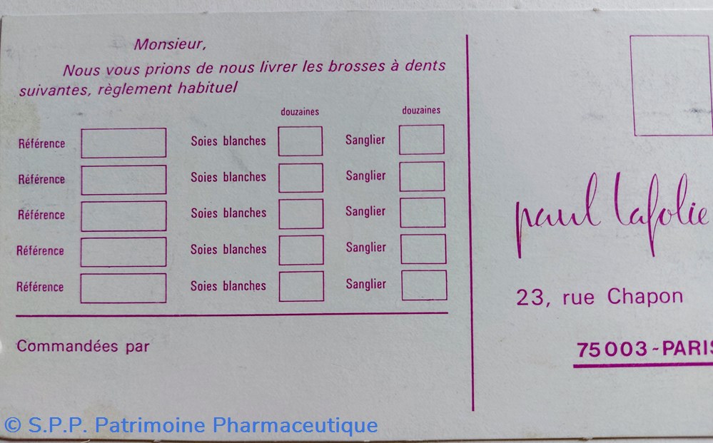 Paul LAFOLIE Coffret de brosses à dents 8 science pharmacie paul lafolie coffret de brosses a dents