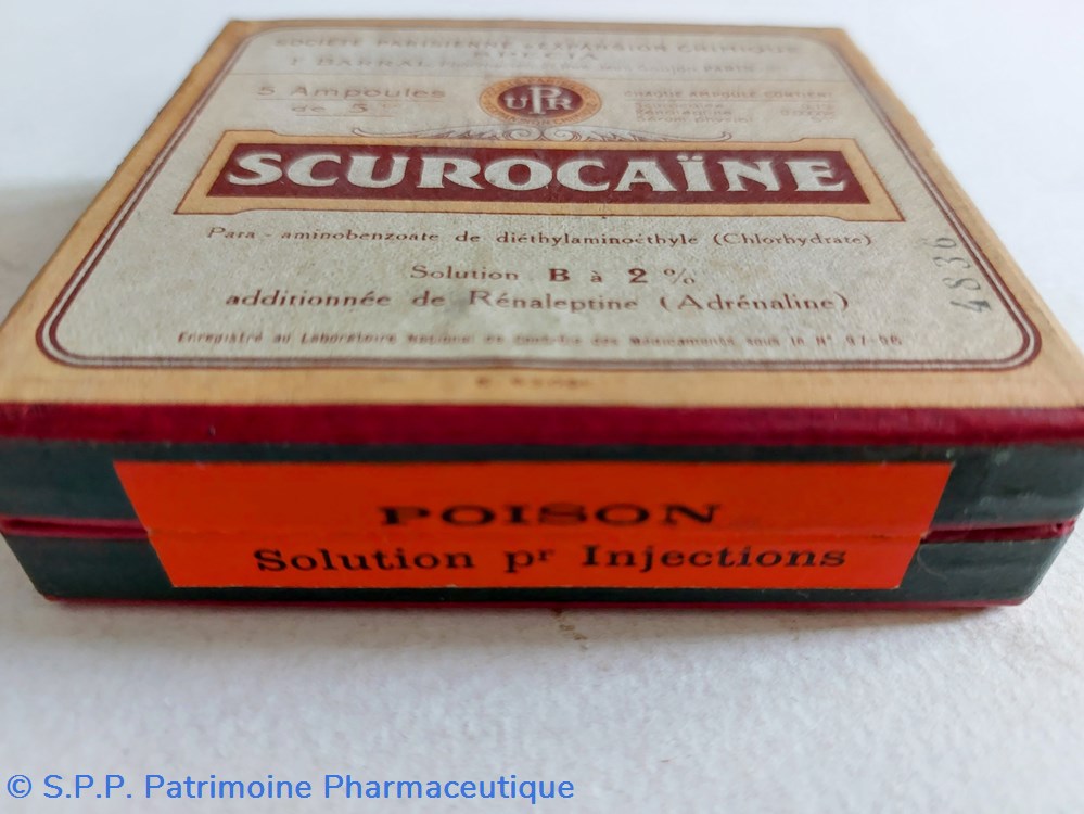 SCUROCAÏNE avec RÉNALEPTINE 2 ampoules sur 5 2 science pharmacie scurocaine avec renaleptine 2 ampoules sur 5