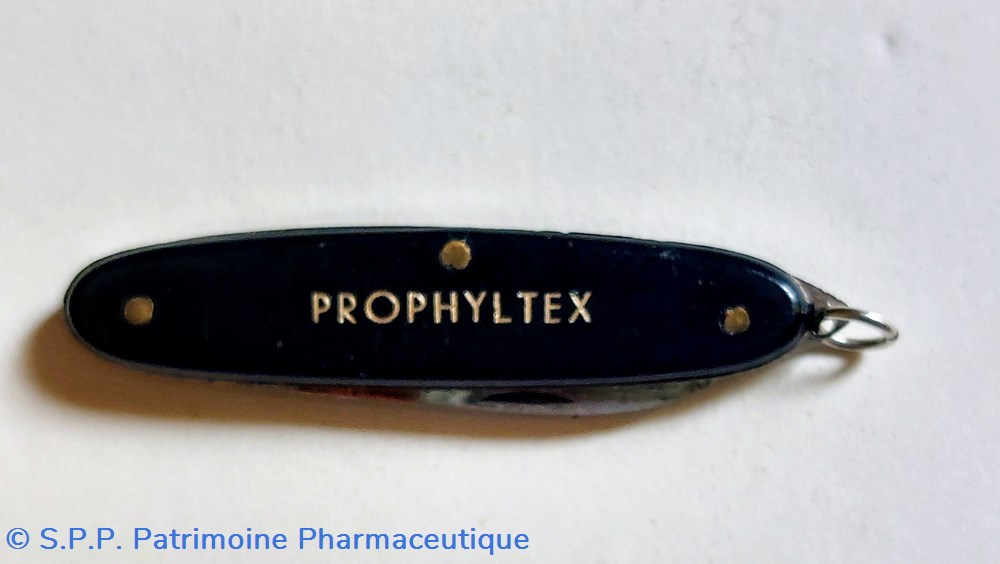 objets publicitaires prophyltex couteau de poche pliant