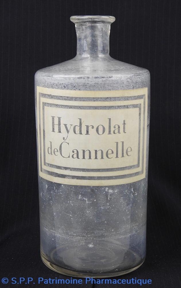 science flacon en verre grand modele etiquette blanche sans couvercle pharmacie ravasse