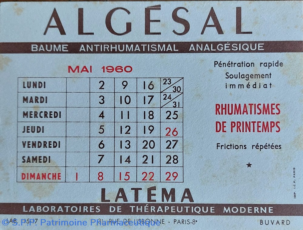 science pharmacie algesal