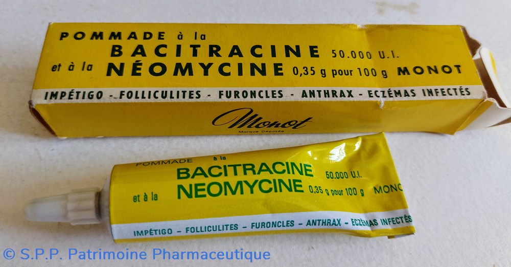 BACITRACINE et NEOMYCINE ( Pommade) 3 science bacitracine et neomycine pommade
