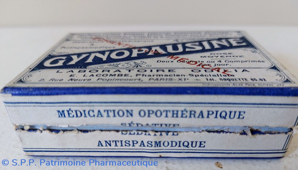 GYNOPAUSINE / Comprimés ODILIA 2 science pharmacie gynopausine comprimes odilia