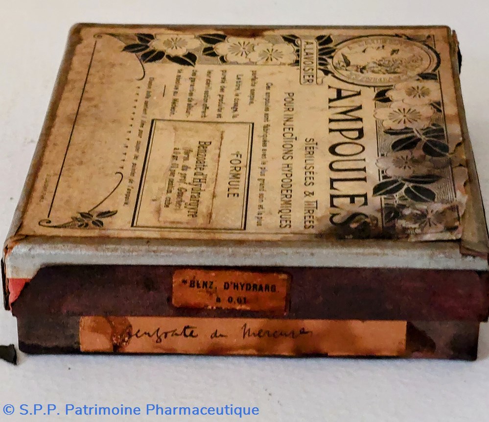 science pharmacie benzoate hydrargyre ampoules