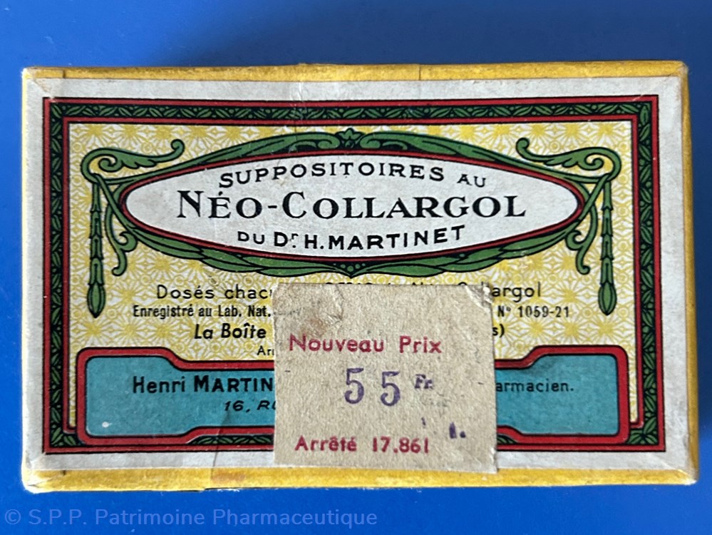 NEO-COLLARGOL Suppositoires du Dr H. Martinet science pharmacie neo collargol suppositoires du dr h martinet