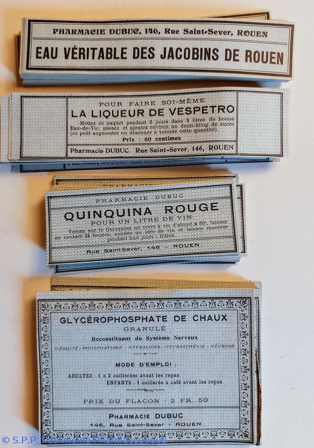 documents anciens phie dubuc etiquettes grand format