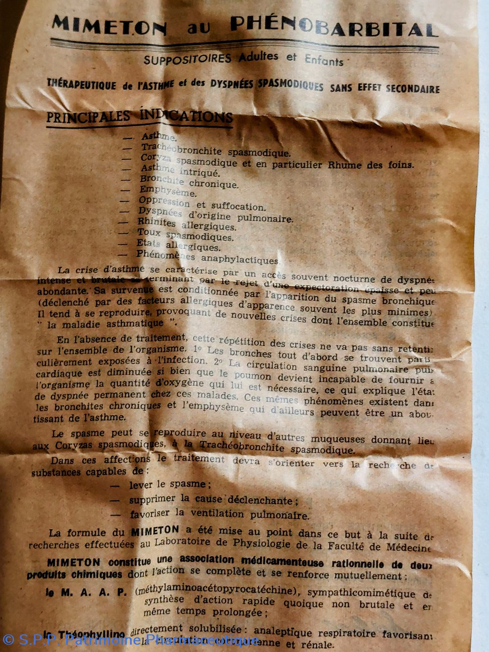 MIMETON au Phénobarbital / suppositoires 8 science pharmacie mimeton au phenobarbital suppositoires