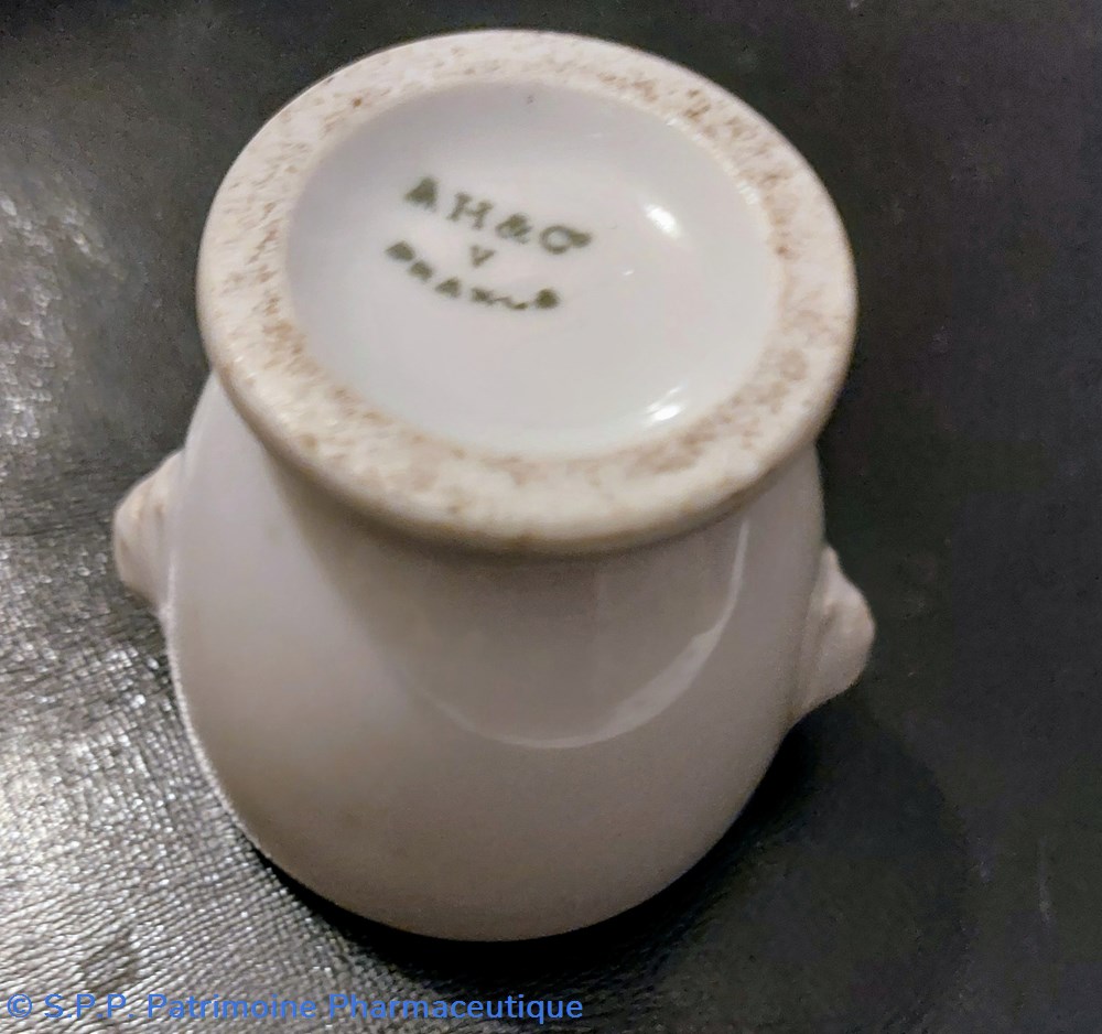 science pharmacie petit recipient de laboratoire porcelaine alfred hache