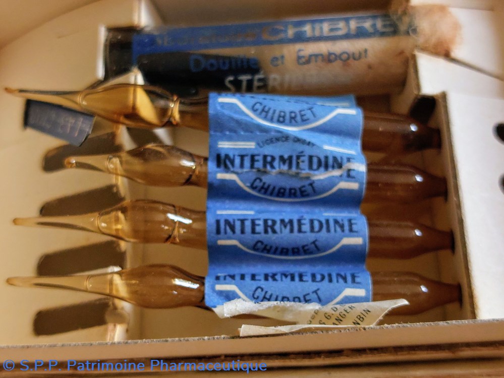 COLLYRE INTERMÉDINE CHIBRET Ampoules 6 science pharmacie collyre intermedine chibret ampoules