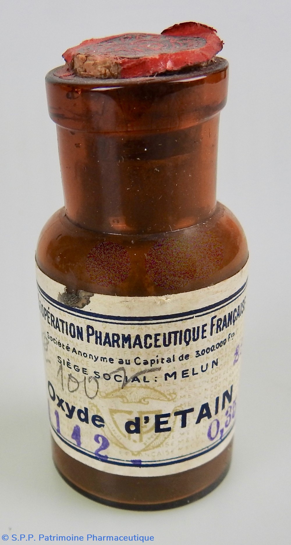 science pharmacie oxyde etain