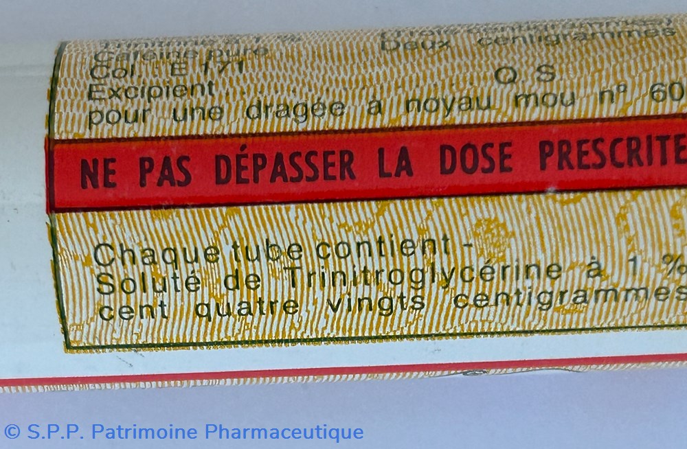 TRINITRINE Caféinée Dubois (60 dragées) 3 science pharmacie trinitrine cafeinee dubois 60 dragees