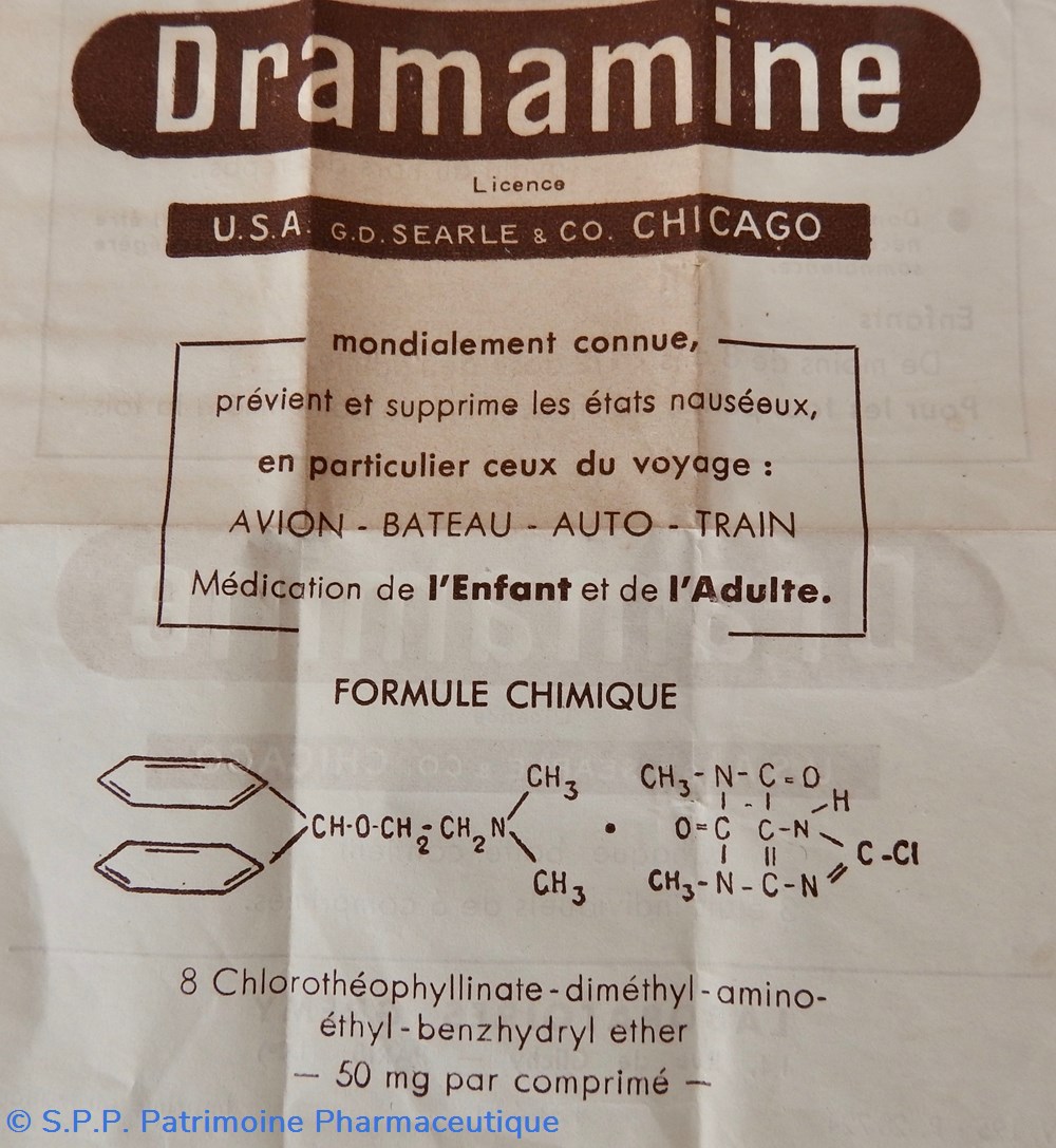 science pharmacie dramamine