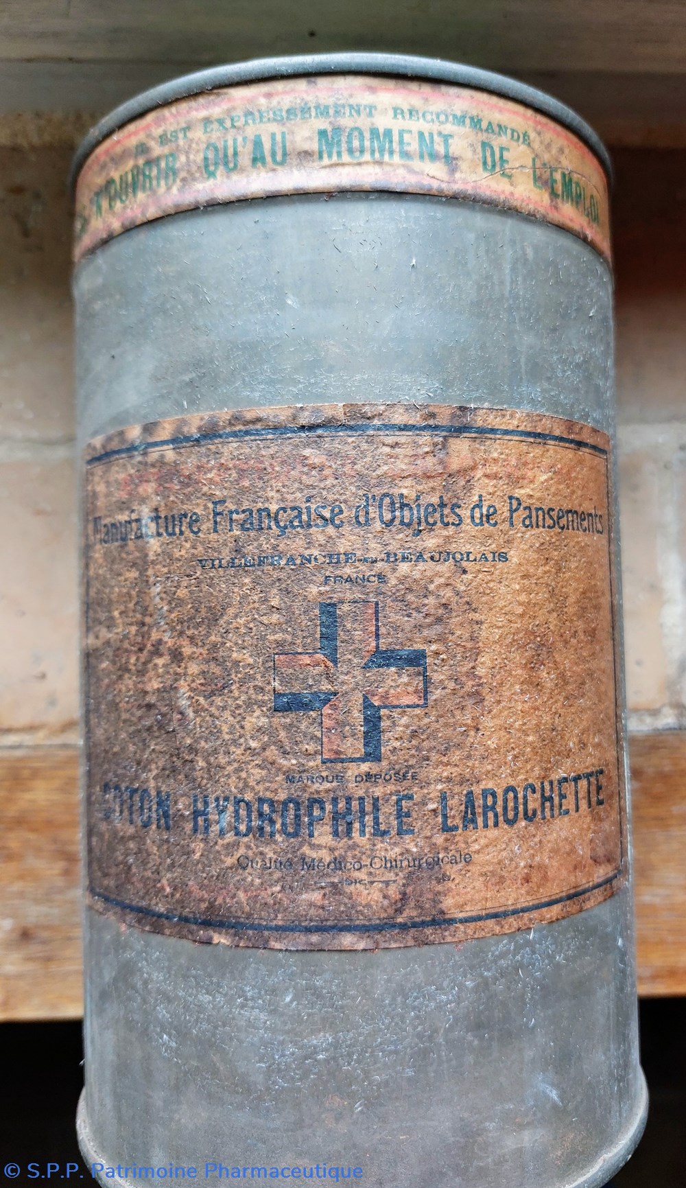 science pharmacie coton hydrophile larochette bidon