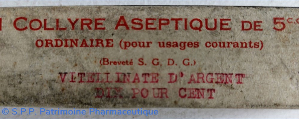 science pharmacie collyre aseptique vitelinate argent 10