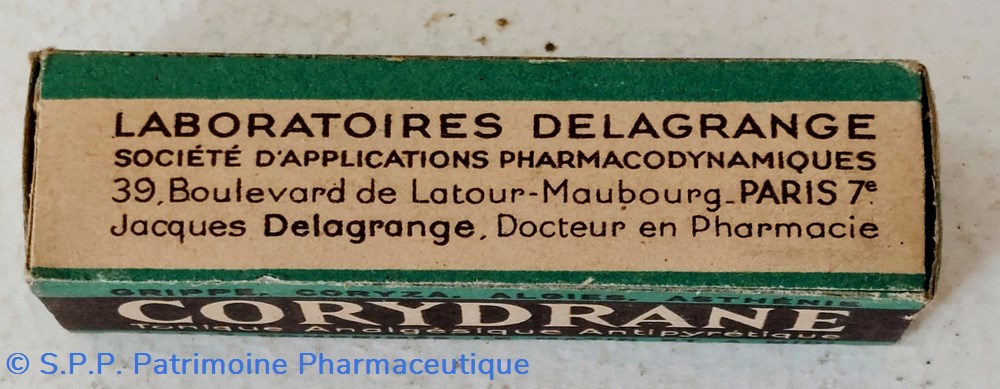 CORYDRANE Comprimés DELAGRANGE 3 science pharmacie corydrane comprimes delagrange