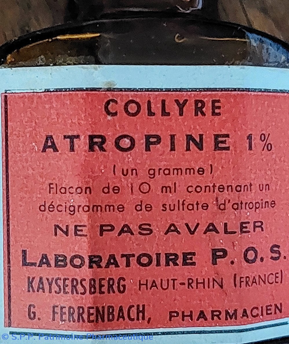 science pharmacie atropine a 1 collyre flacon 10 ml p o s