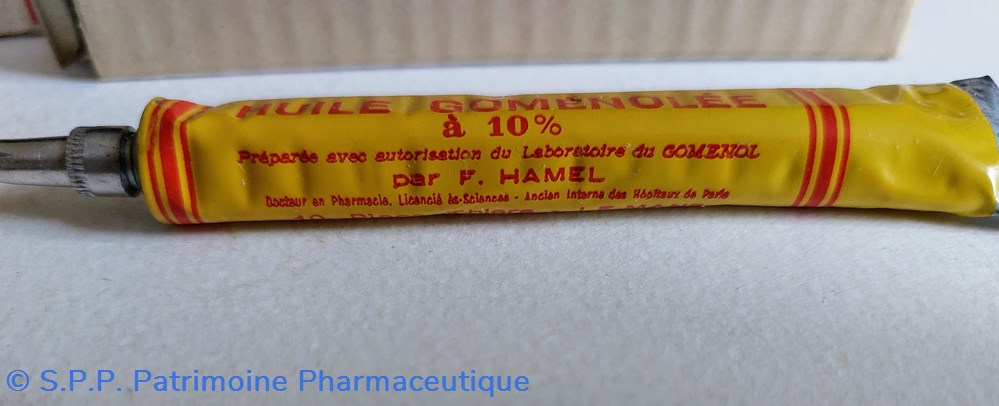 HUILE GOMENOLLEE à 10% ( tube) 6 science huile gomenollee a 10 tube