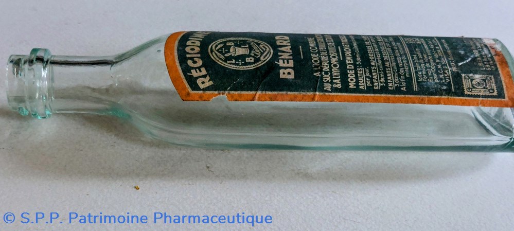 science pharmacie reciodine benard flacon de sirop aromatise