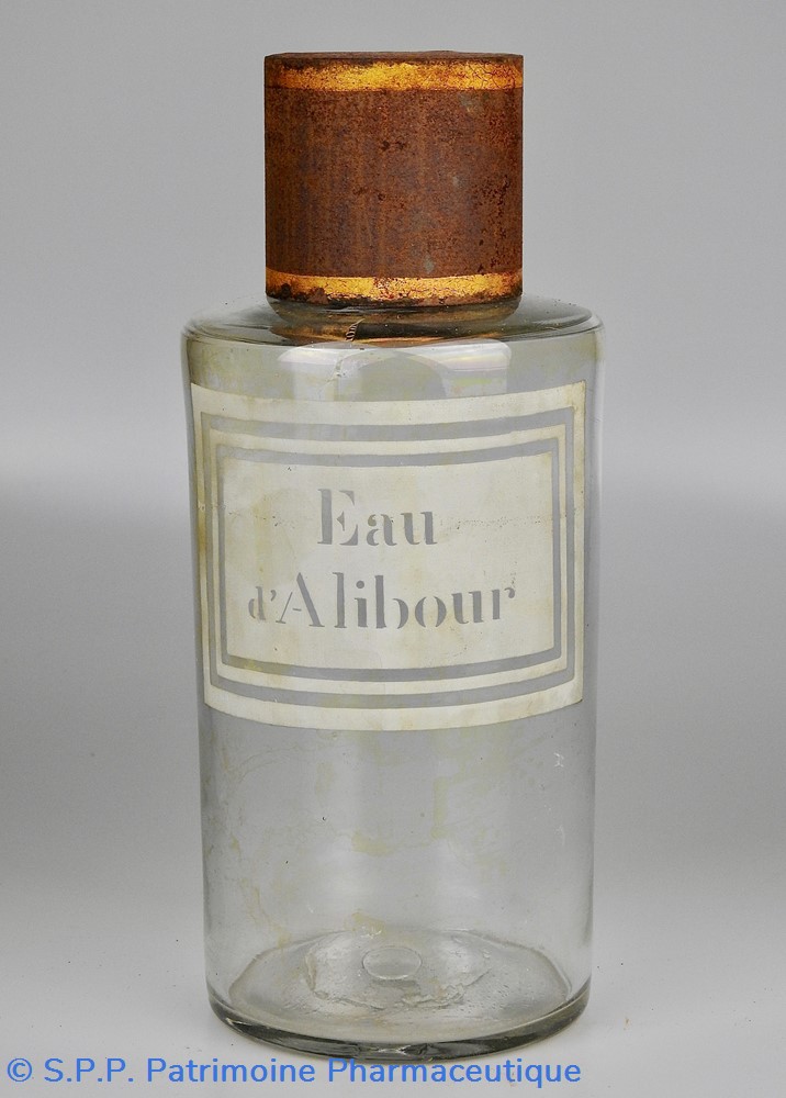 science flacon en verre grand modele etiquette blanche pharmacie ravasse
