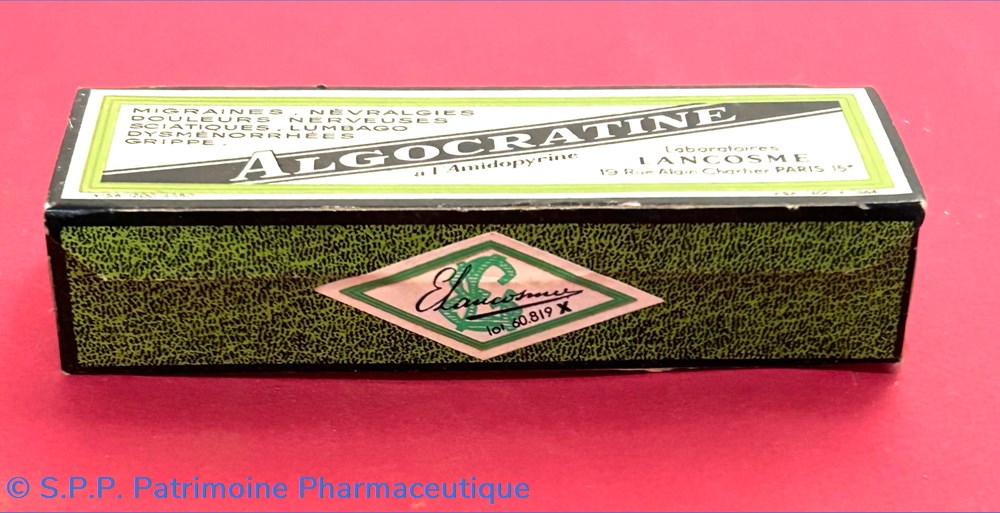 science pharmacie algocratine cachets