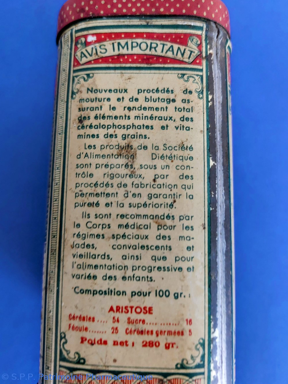 science pharmacie aristose farines maltees jammet