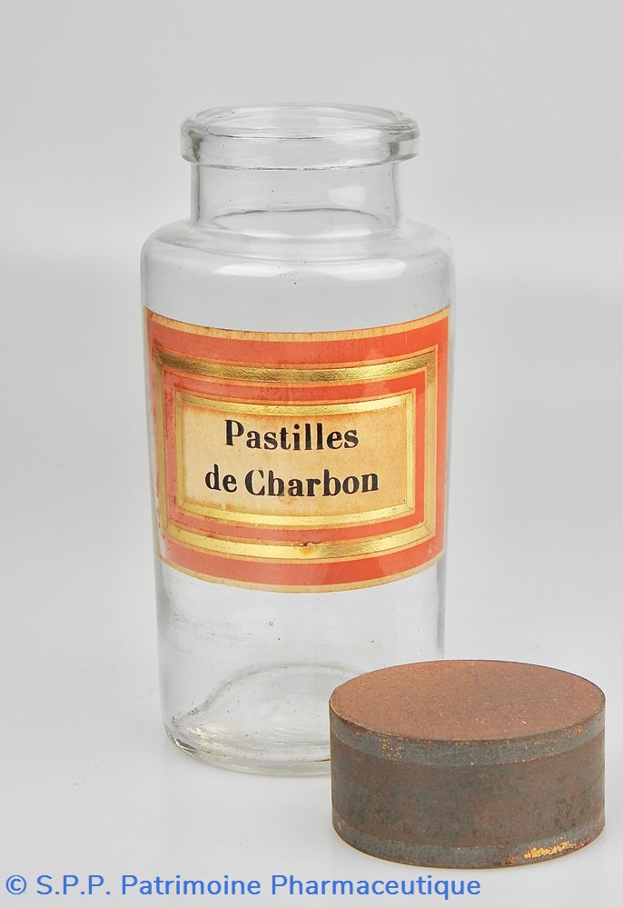 Flacon en verre petit modèle Pharmacie RAVASSE 3 science flacon en verre petit modele pharmacie ravasse