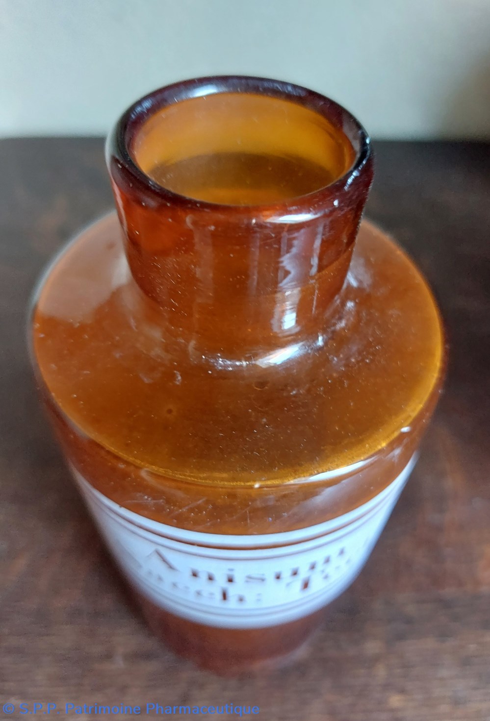 SN - Anisum Sacch : Tect: bouteille verre ambré 3 science pharmacie sn anisum sacch tect bouteille verre ambre