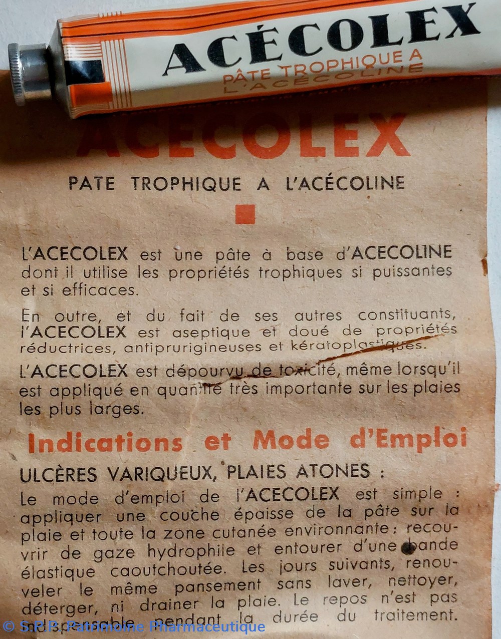 science pharmacie acecolez tube de pate trophique