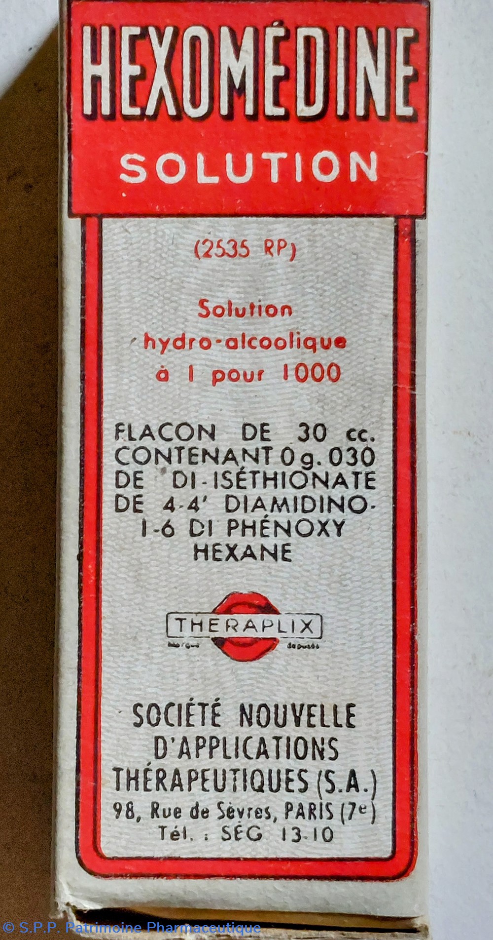 science pharmacie hemomedine flacon 30 cc theraplix
