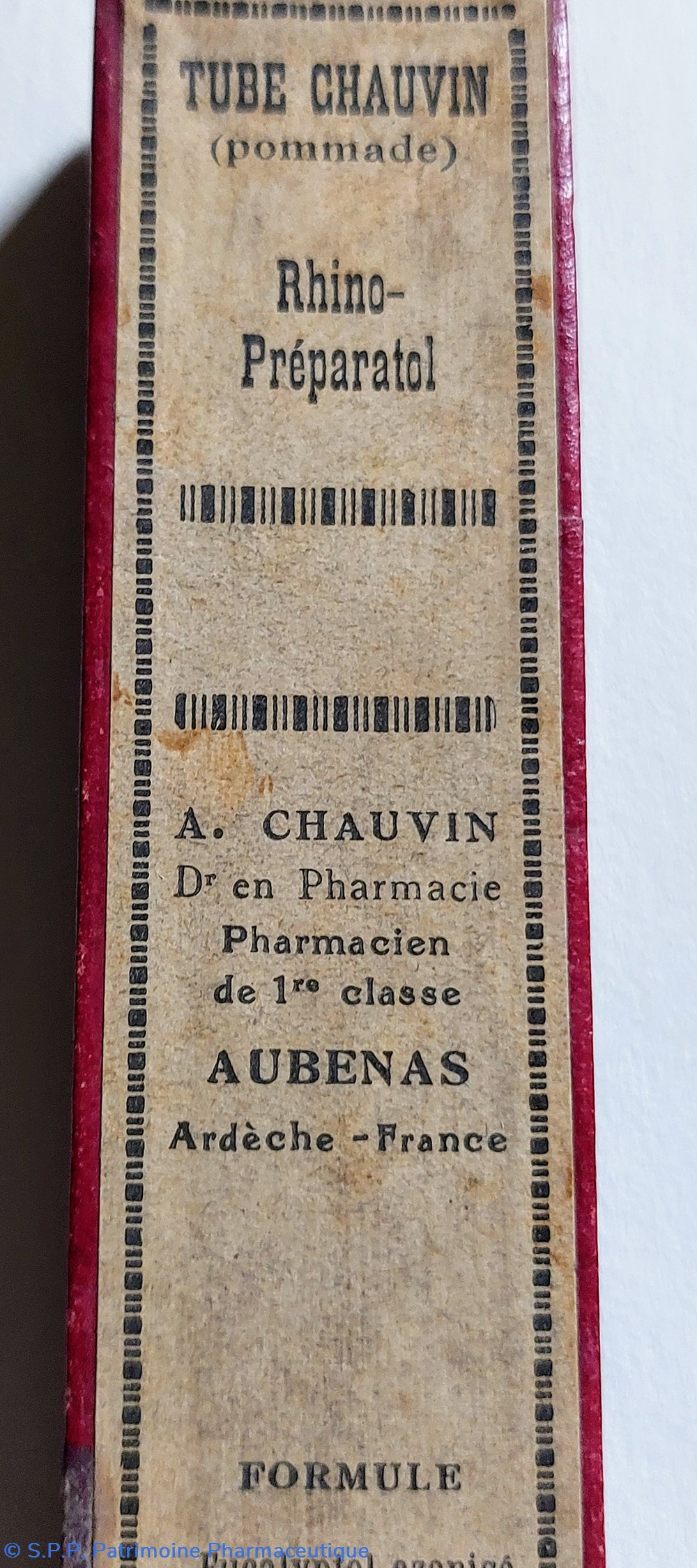 science pharmacie rhino preparatol tube chauvin