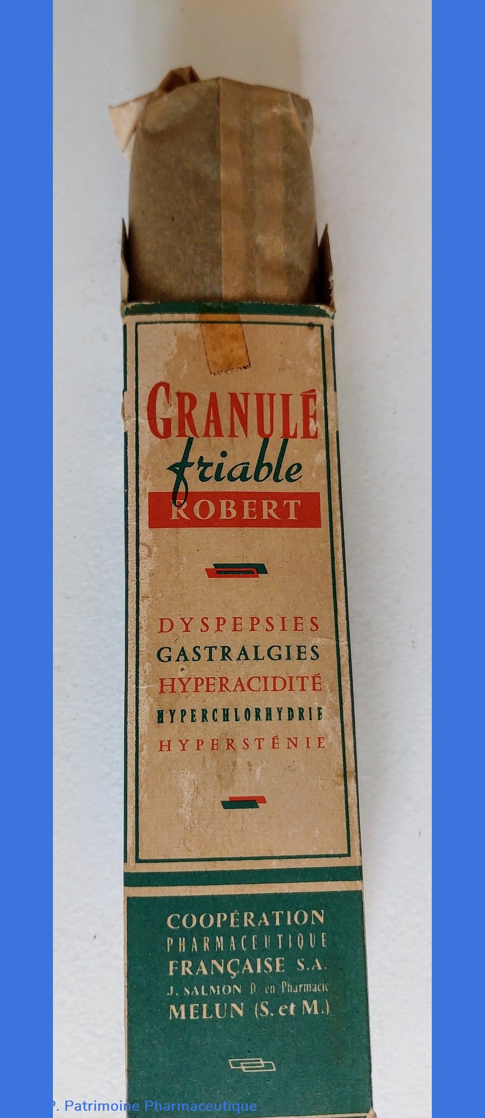 GRANULÉ FRIABLE ROBERT 7 science granule friable robert