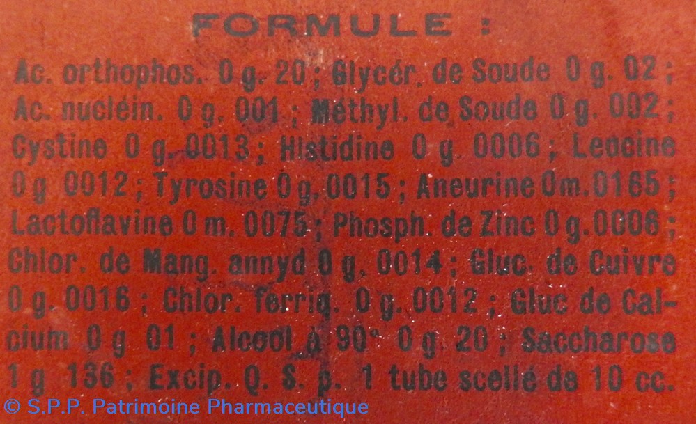 science pharmacie ampoules repas hemoceane