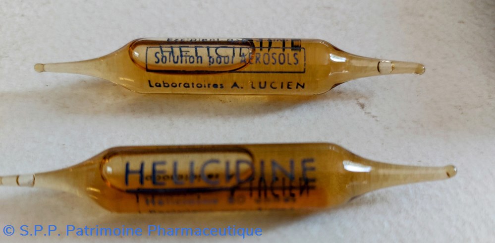 science pharmacie helicidine ampoules pour aerosols
