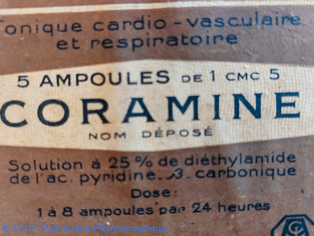 science pharmacie coramine 5 ampoules de 1 cmc ciba