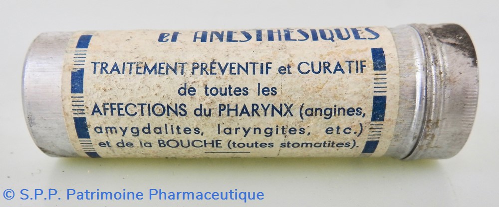 science pharmacie comprimes antiseptiques et anesthesiques