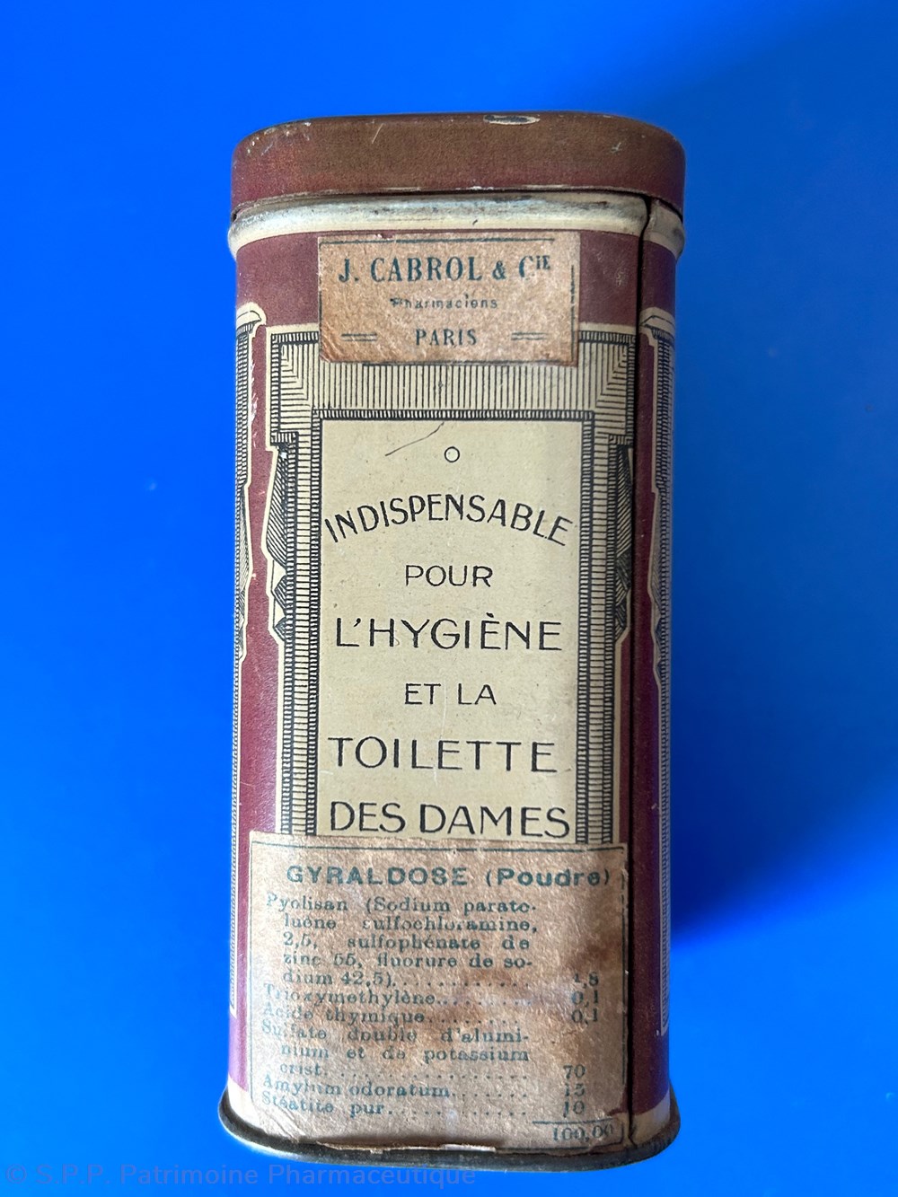 science pharmacie gyraldose poudre antiseptique