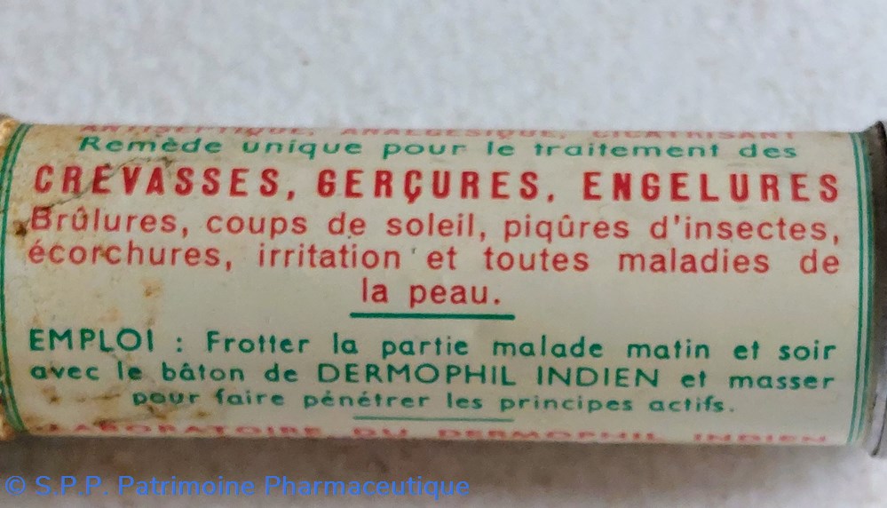 science pharmacie dermophil indien en tube