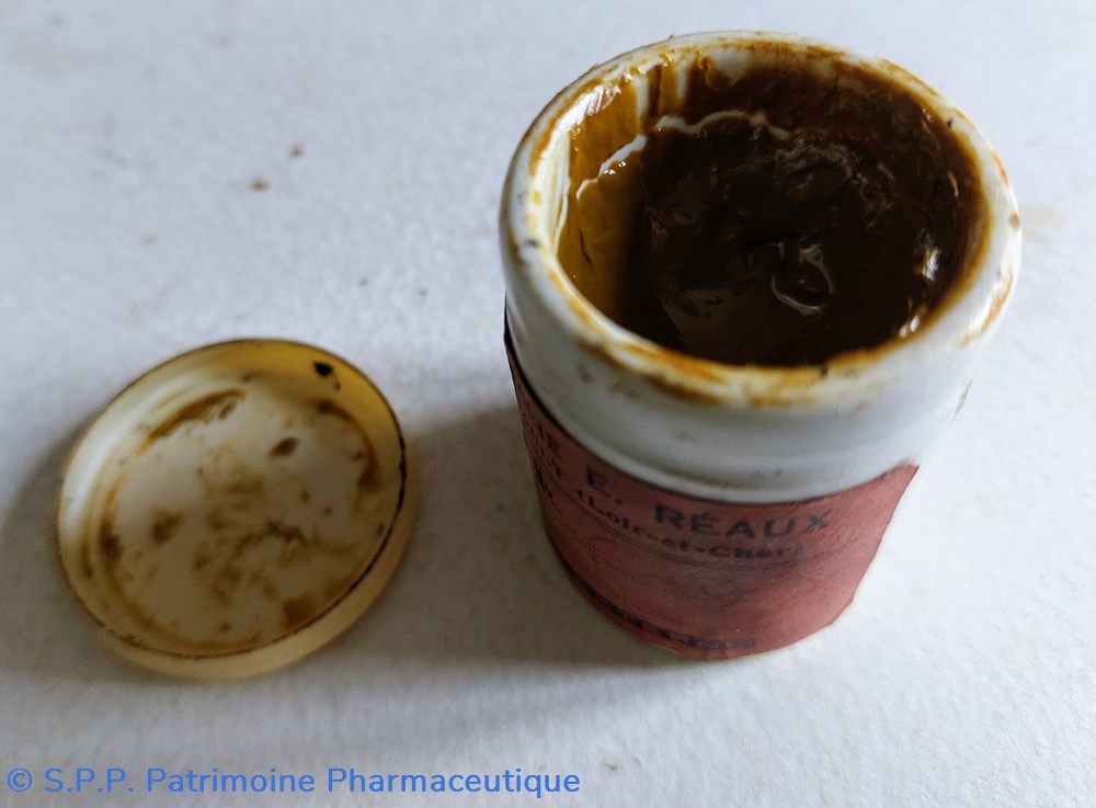 Petit pot à onguent en grès / POMMADE ? 6 science pharmacie petit pot a onguent en gres pommade