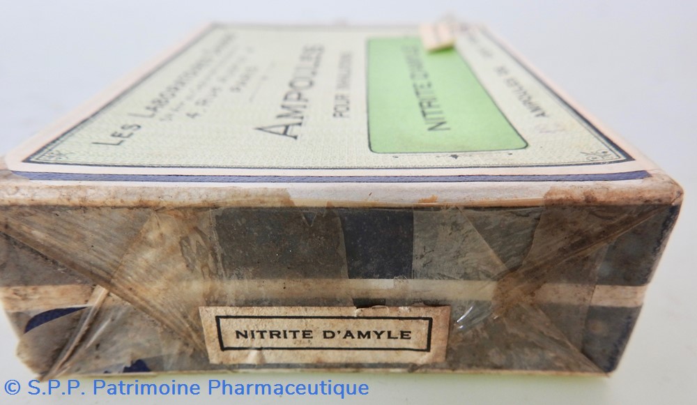 NITRITE D'AMYLE Ampoules 3 science pharmacie nitrite amyle ampoules