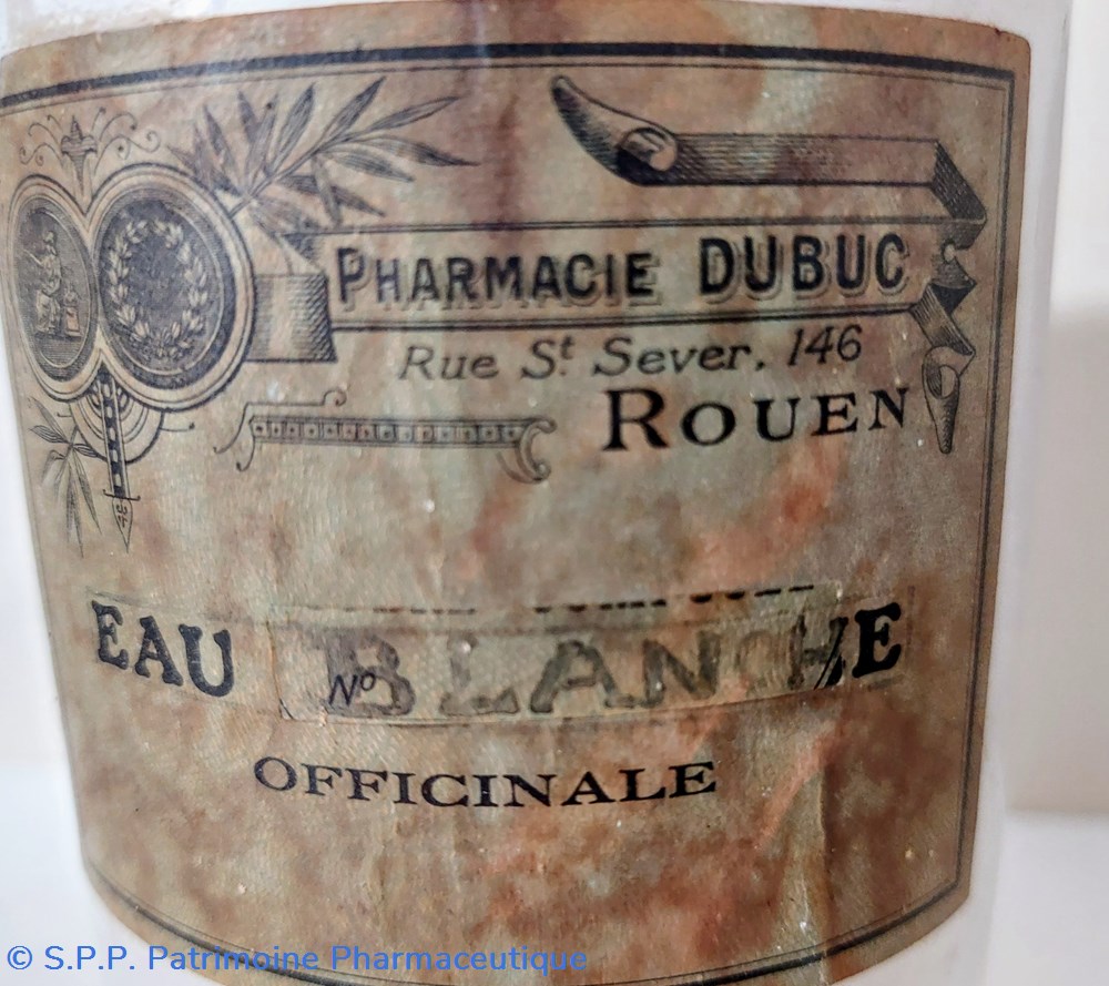 Eau Blanche Officinale 2 science pharmacie eau blanche officinale