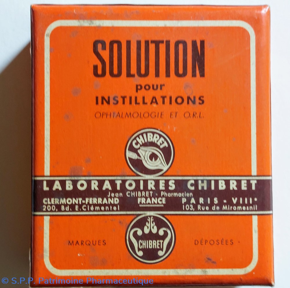 CHLORAMPHÉNICOL SULFACETAMIDE 10 ml - CHIBRET 6 science pharmacie chloramphenicol sulfacetamide 10 ml chibret
